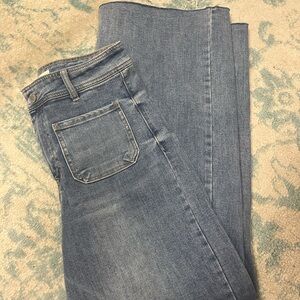 Oat straight leg jeans